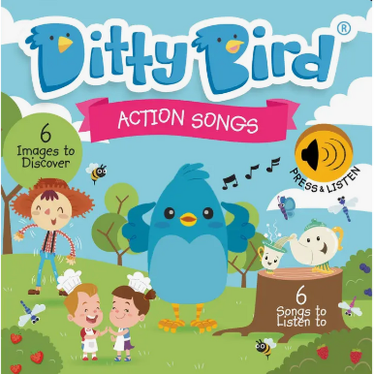 Ditty Bird | Sound Book Developing Motor Skills: Action Songs