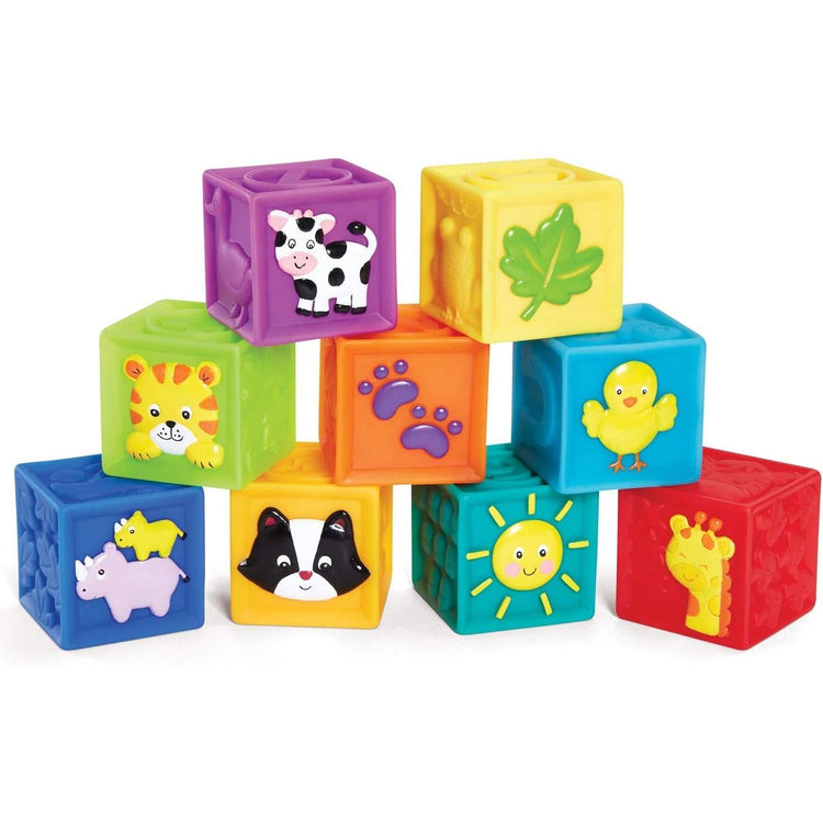 Squeak 'N Stack Blocks - CR Toys