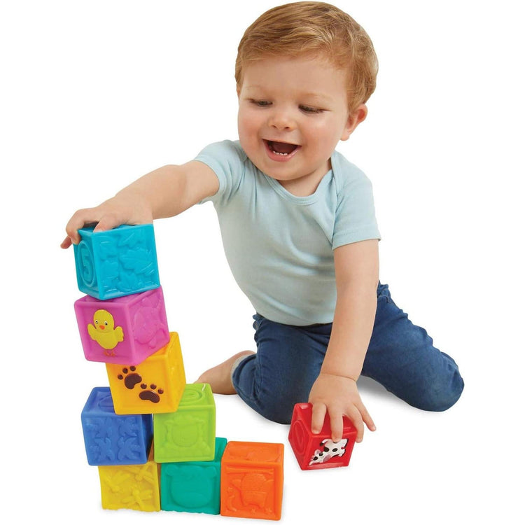 Squeak 'N Stack Blocks - CR Toys