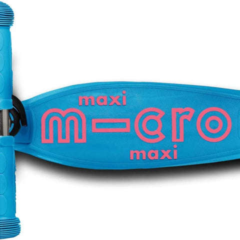 Deluxe Maxi Led Scooter-Aqua Mmd078