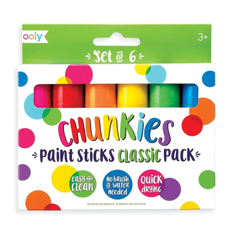 Chunkies Paint Sticks Classic 6 Pack 126-013