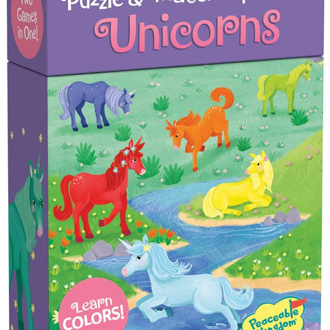Unicorn Puzzle and Match 2+ - CR Toys