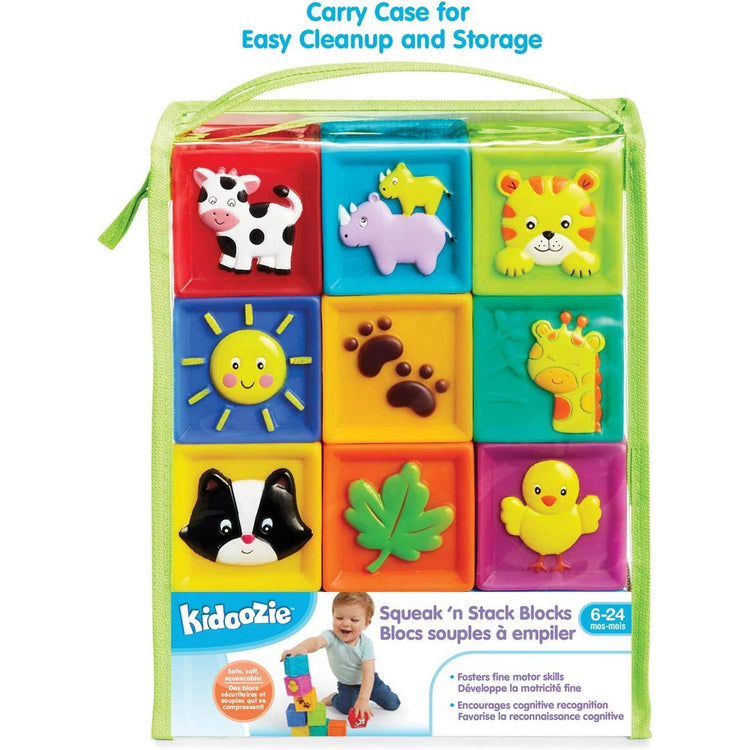 Squeak 'N Stack Blocks - CR Toys