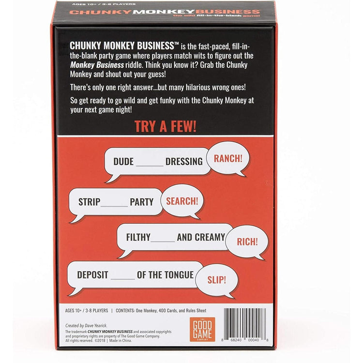 Chunky Monkey Business 3001