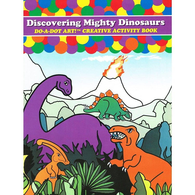 Do A Dot Book | Discovering Mighty Dinosaurs B373