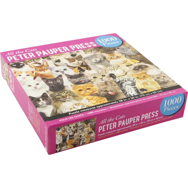 All The Cats 1000 Piece Jigsaw Puzzle