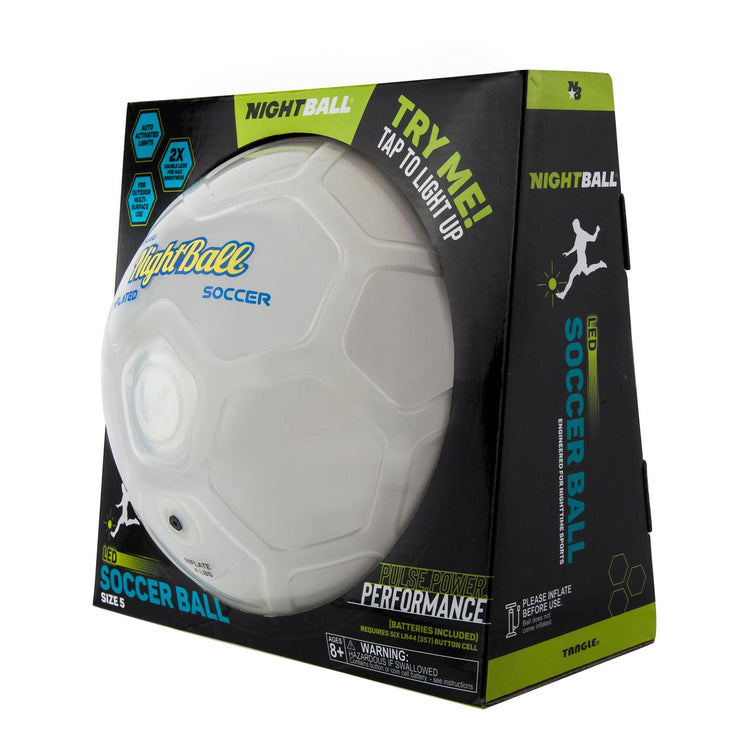 Nightball | Soccer Pearl White