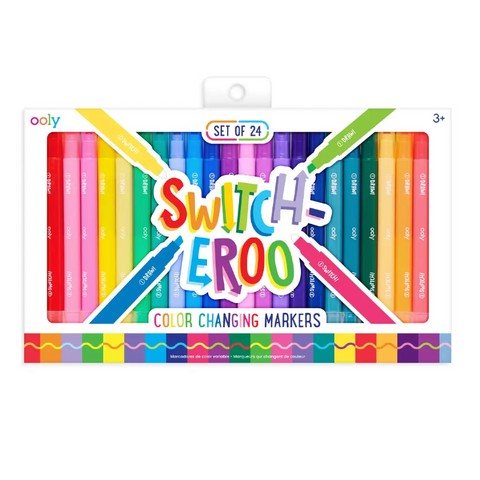 Switch-Eroo! Color-Changing Markers - Set Of 24 