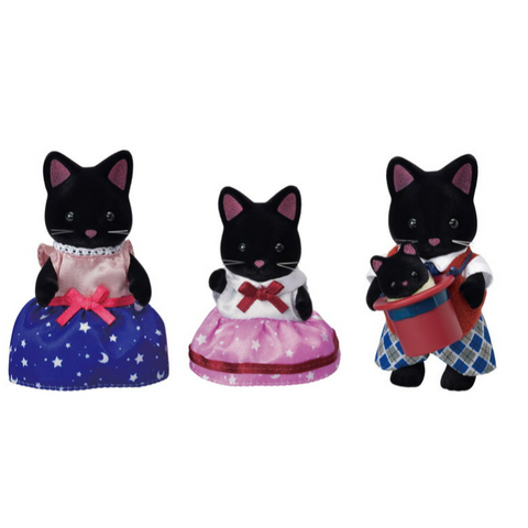 Calico Critters® Midnight Cat Family - CR Toys