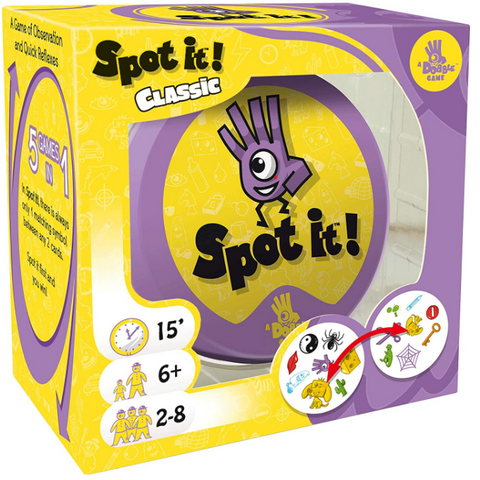 Spot It Visual Fast Paced Card Game 