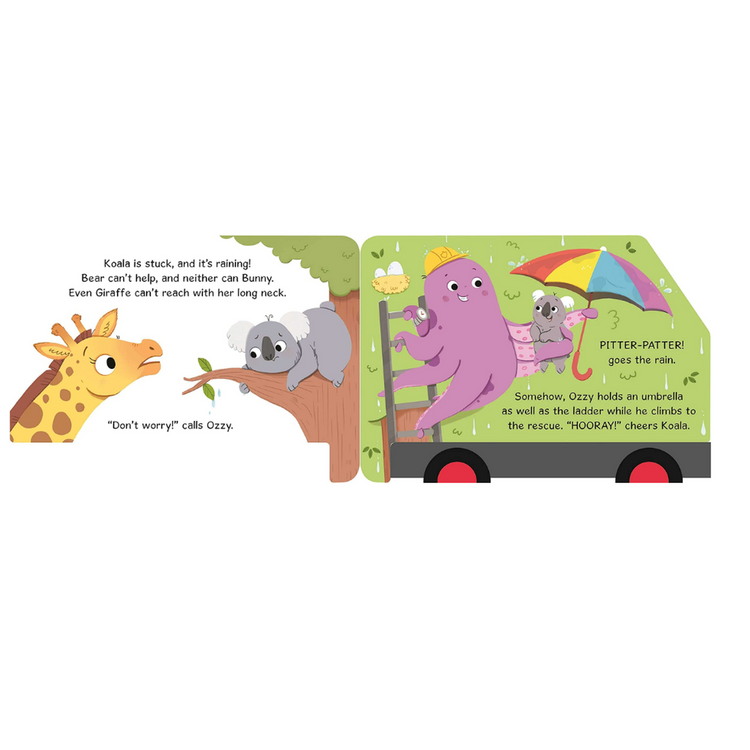 Pull Back Speedy Fire Engine 390904 - CR Toys