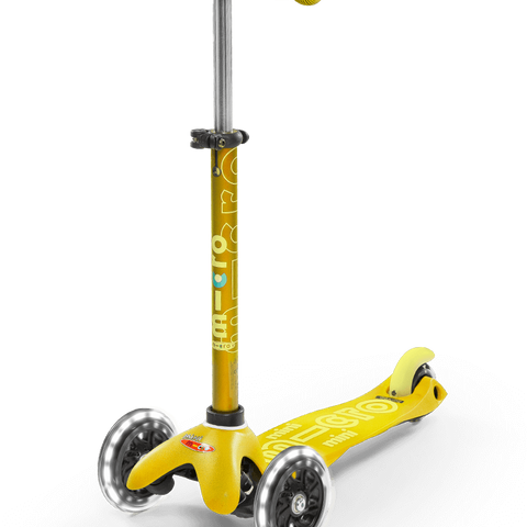 Micro Mini Deluxe 3 Wheel Scooter - Yellow