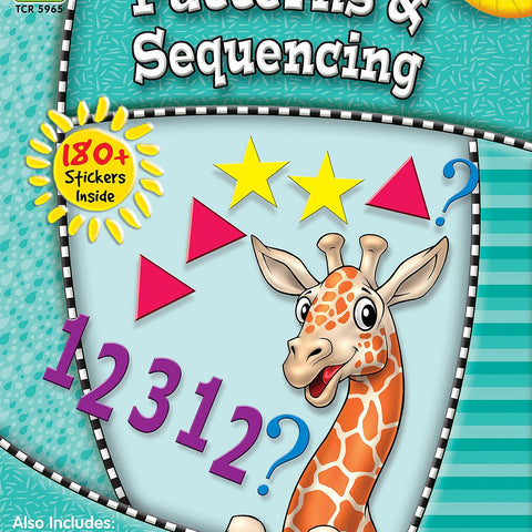 Teacher Created Resources: Kindergarten Patterns & Sequencing - CR Toys