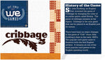 Cribbage Board | Tricolor 3 Track Game | Metal Pegs - 7