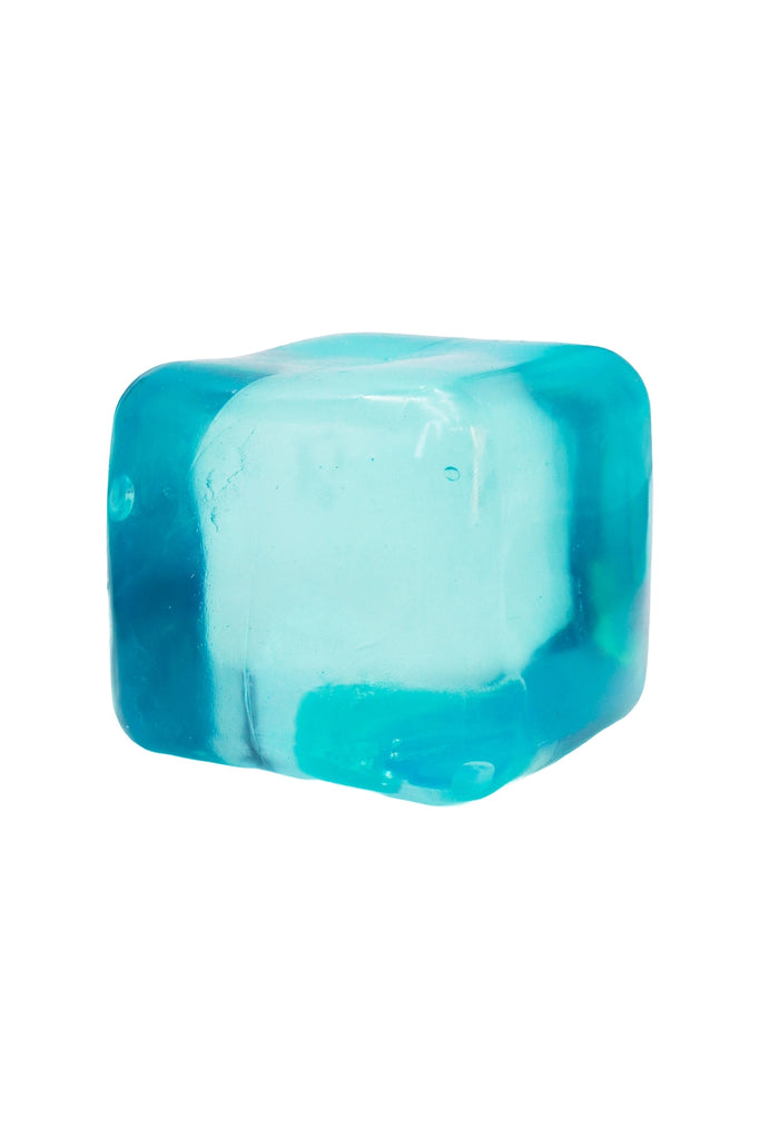 Clear Solid Cube Thick Maltose Filled Squishy - 1