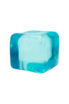 Clear Solid Cube Thick Maltose Filled Squishy - 1