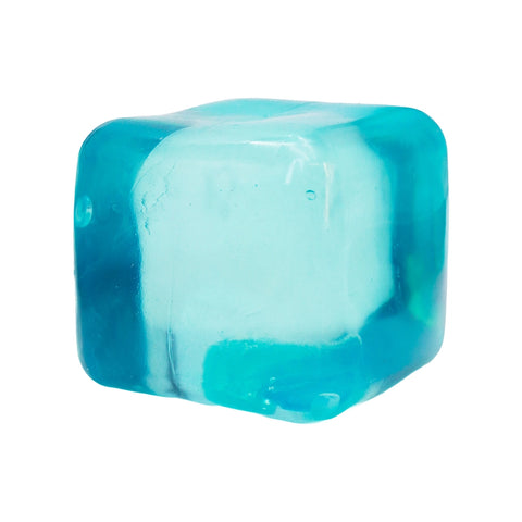 Clear Solid Cube Thick Maltose Filled Squishy - 1