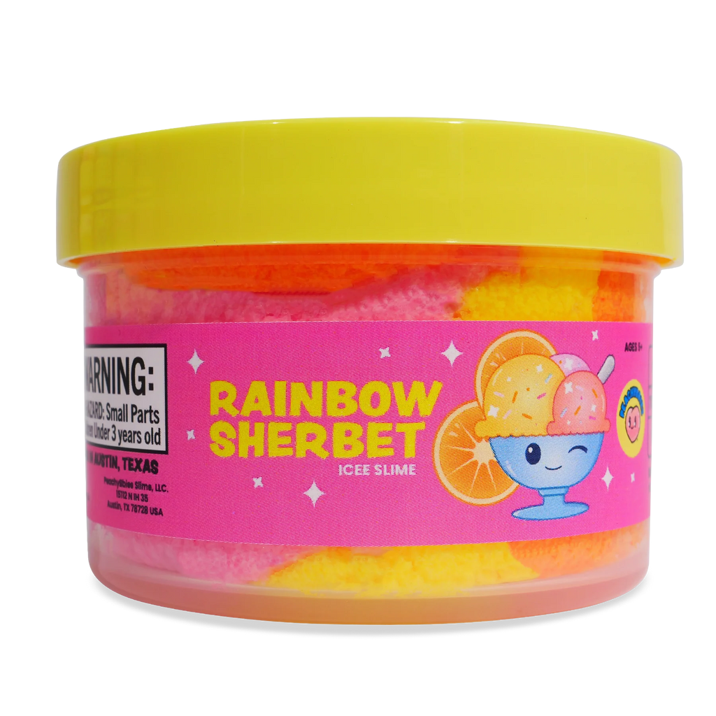 Peachybbies Slime | Rainbow Sherbet - 2