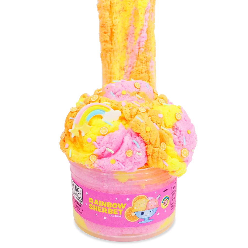 Peachybbies Slime | Rainbow Sherbet - 4