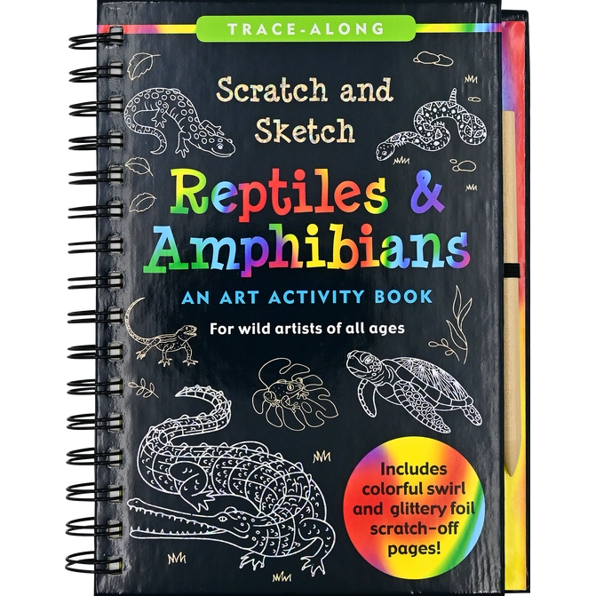 Scratch & Sketch | Reptiles & Amphibians 1310 | CR Toys