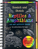 Scratch & Sketch Reptiles & Amphibians Activity Book