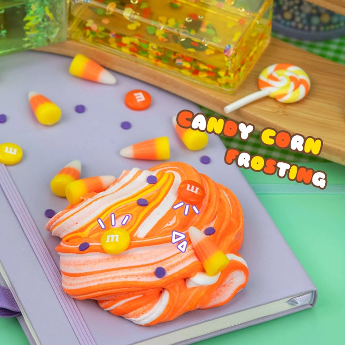 Slime Candy Corn Frosting Butter Slime For Ages 4+