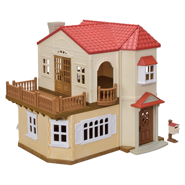 Calico Critters Red Roof Country Home Secret Attic Cc2079