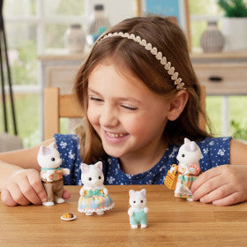 Calico Critters Latte Cat Family Cc2161