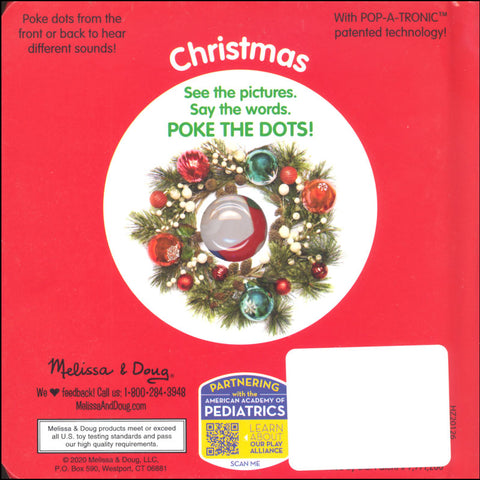 My First Poke-A-Dot Christmas Book