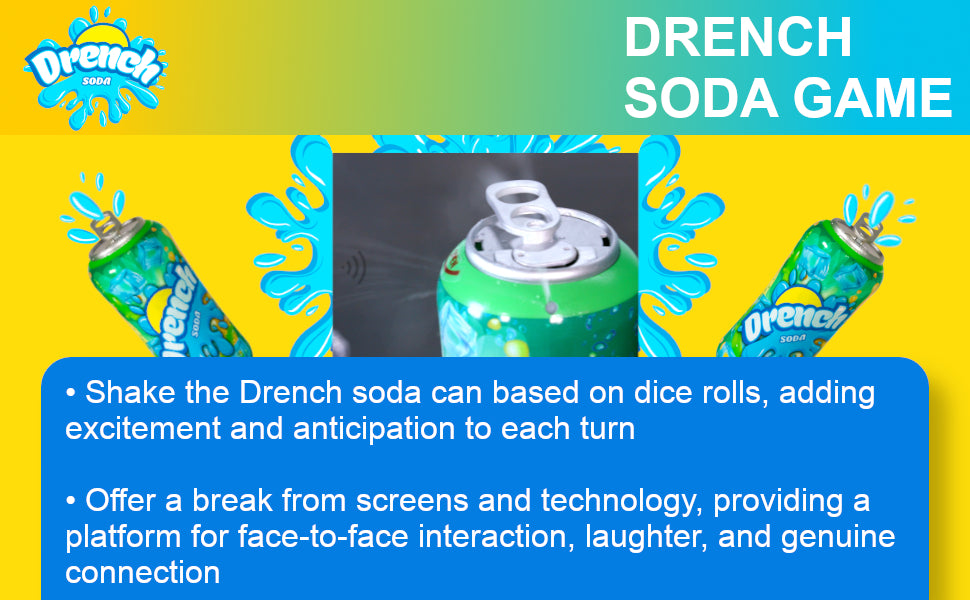 Drench Soda Game Fun For The Whole Family - CR Toys