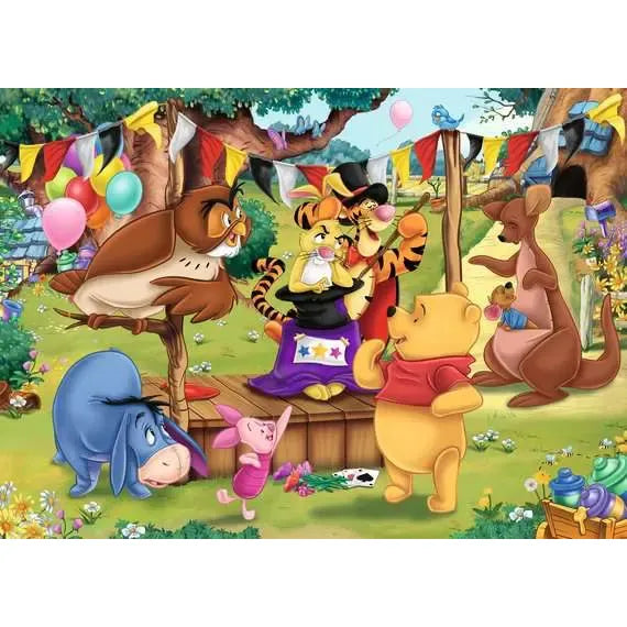Puzzle | Pooh Magic Show | 60 pc Floor Puzzle 4+ - CR Toys