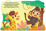 Jungle Days With Giraffe Touchy-Feely Board Book