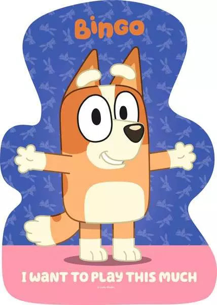 Puzzle | Bluey | 4 Large Shaped Pieces 3+ - 4