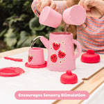 Silicone Tea Set | Strawberry Patch 1+ - 5