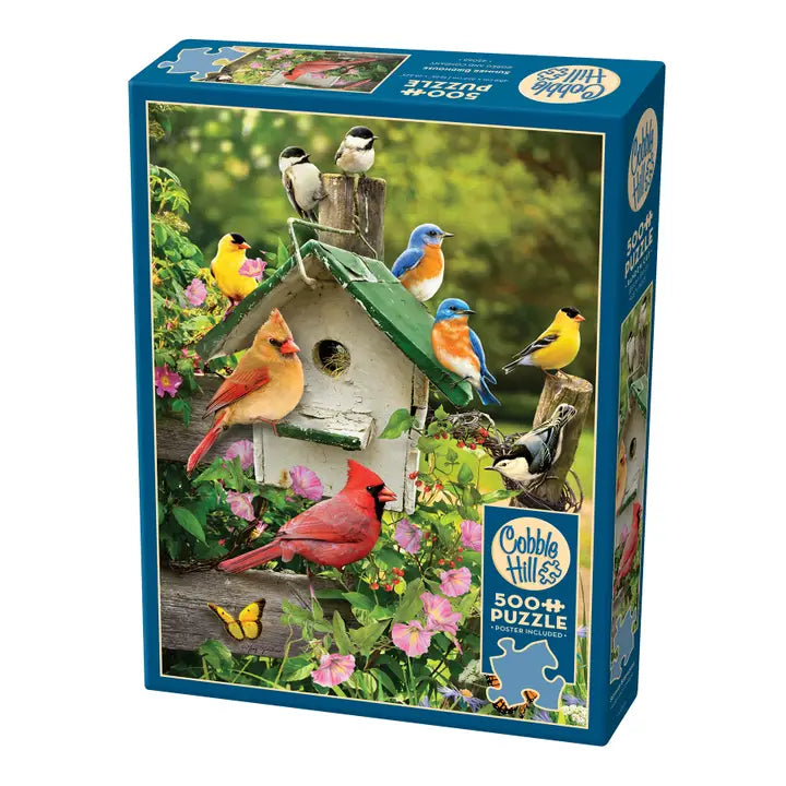 Summer Birdhouse 500Pc Puzzle For Ages 8+