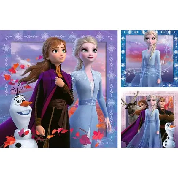 Puzzle | Frozen The Journey Starts | 3 x 49 pc 5+ - 2