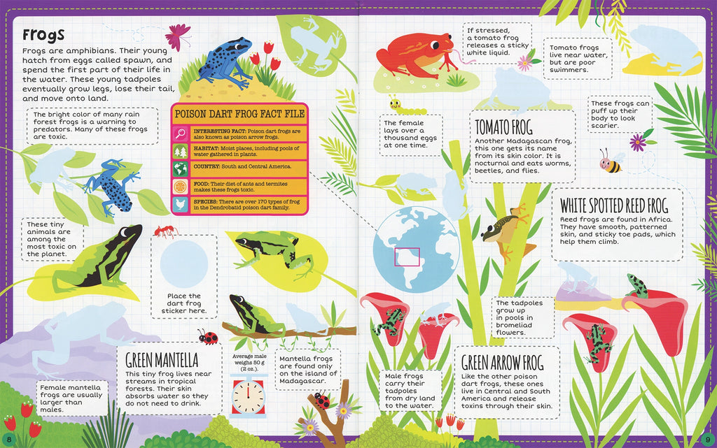 Sticker Facts: Jungle by Lisa Regan 4+ - 3