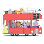 Puzzle | Peppa Pig London Bus | Giant Floor Puzzle 24 Pc 3+ - 2