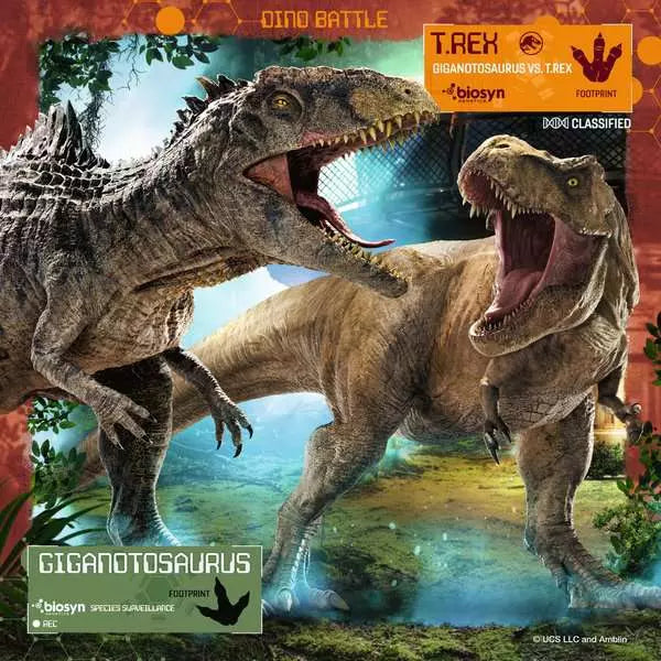 Puzzle | Jurassic World: Domination | 3 x 49 pc Puzzle 5+ - 3