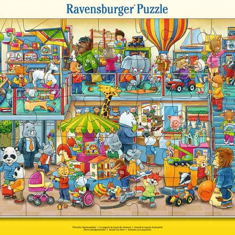 Puzzle | Animal Toy Store | 35 Pc Frame 4+ - 1