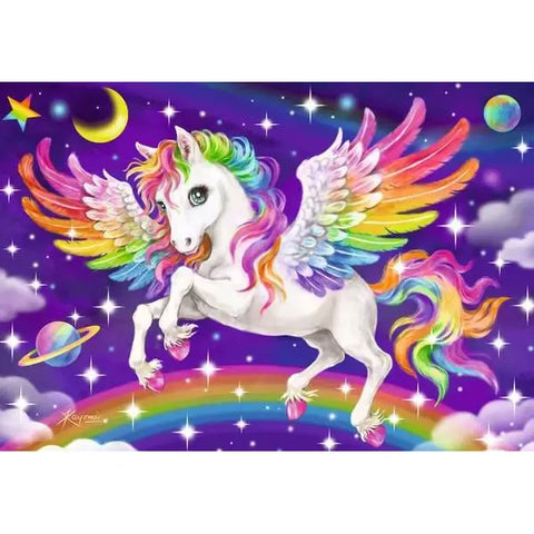 Puzzle | Unicorns & Pegasus | 2x24 pc - CR Toys