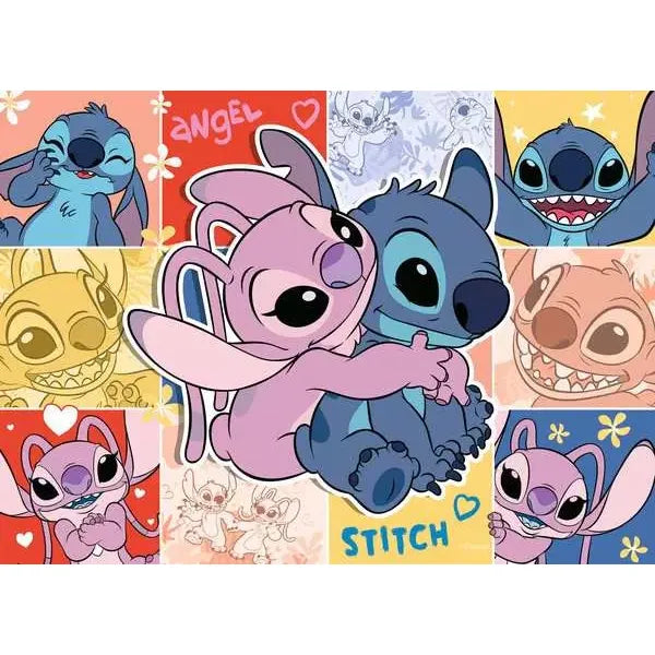 Puzzle | Stitch | 4x100 Pc XXL 5+ - CR Toys