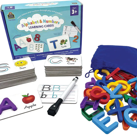 Teacher Creative Resources | Alphabet & Number Cards 3+ - 1
