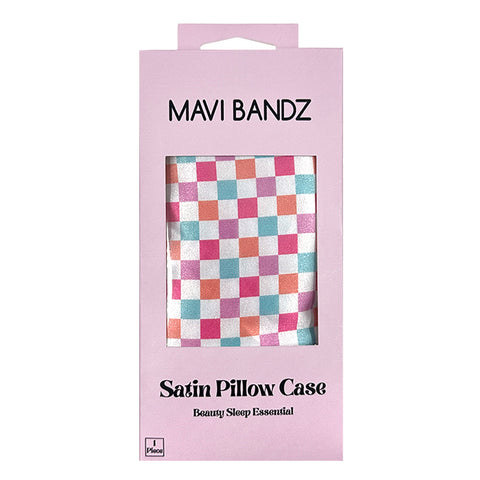Satin Pillow Case | Check Standard Size