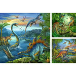 Puzzle | Dinosaur Fascination | 3 x 49 pc 5+ - CR Toys