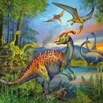 Puzzle | Dinosaur Fascination | 3 x 49 pc 5+ - CR Toys