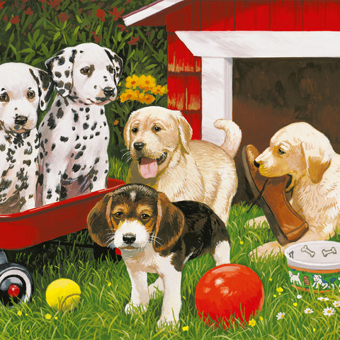 Puppy Party 60Pc Puzzle For Ages 4+