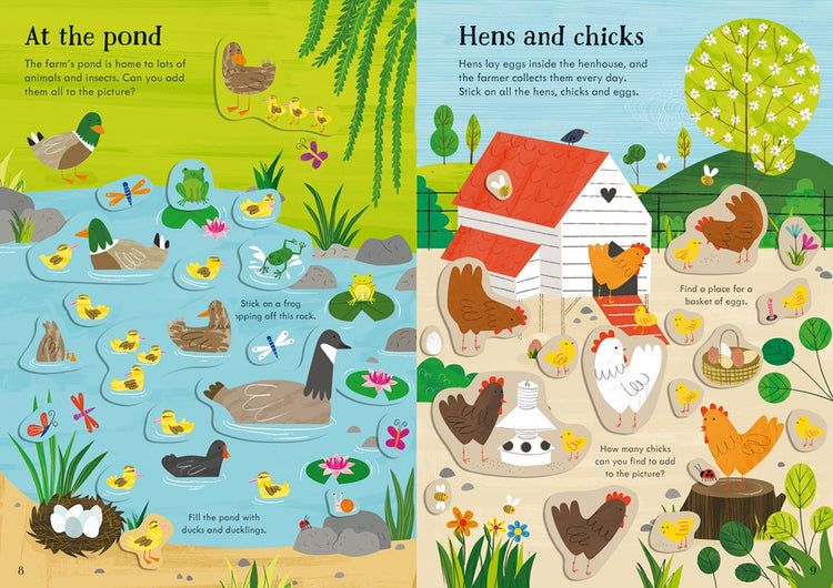 Little First Stickers | Farm 3+ - 4