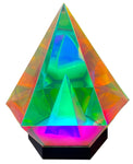 Iridescent Diamond Lamp
