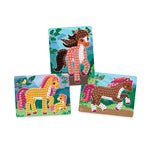 Sticky Mosaics Horses Art Kit